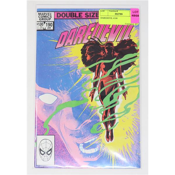 DAREDEVIL #190