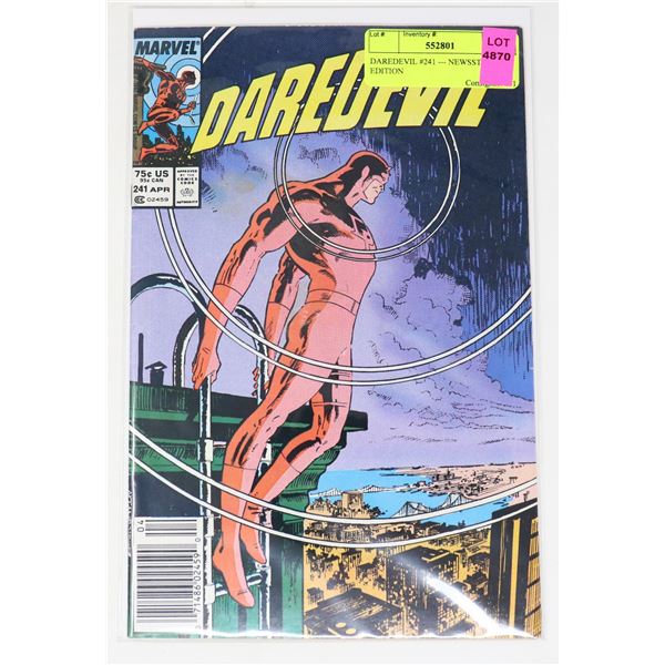 DAREDEVIL #241 --- NEWSSTAND EDITION