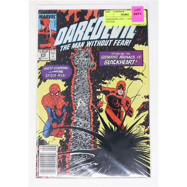 DAREDEVIL #270 --- NEWSSTAND EDITION