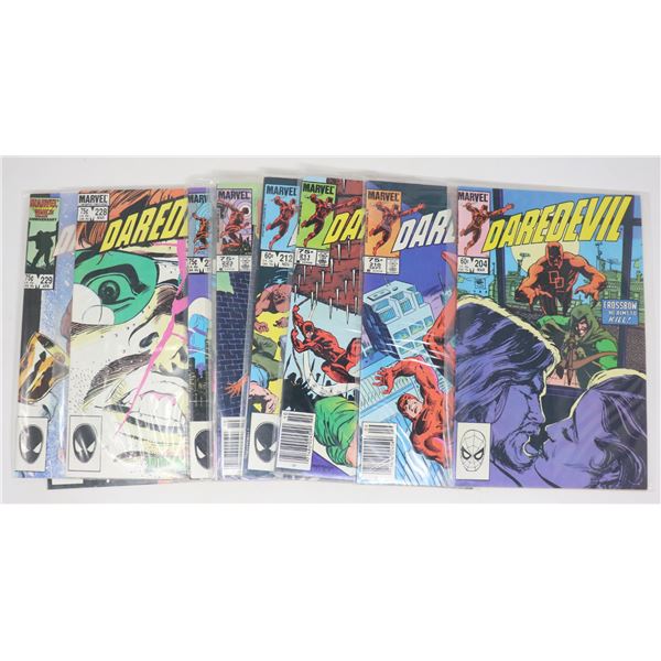 DAREDEVIL COMICS --- 10 ISSUES