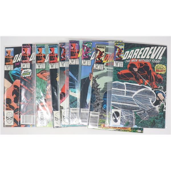 DAREDEVIL COMICS --- 10 ISSUES