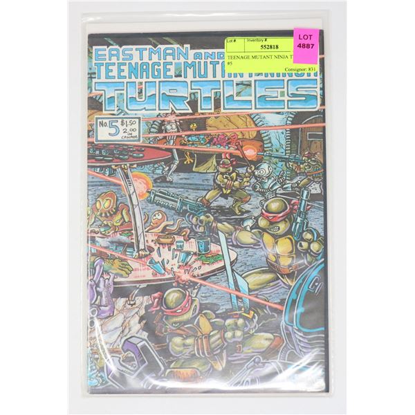TEENAGE MUTANT NINJA TURTLES #5