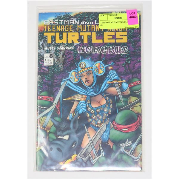 TEENAGE MUTANT NINJA TURTLES #8