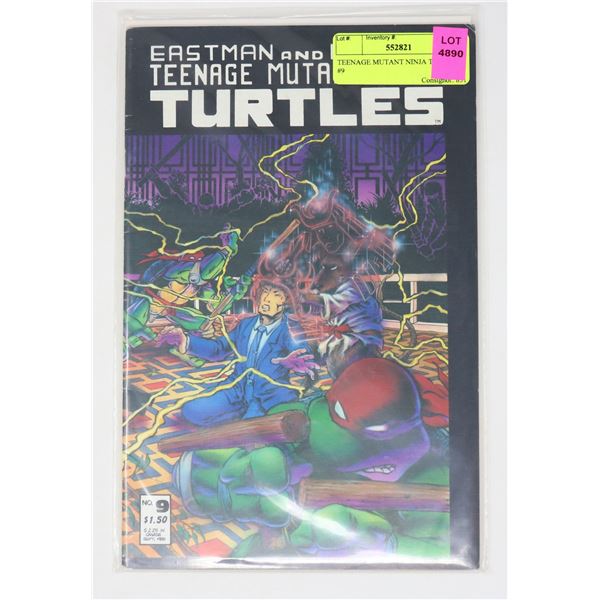 TEENAGE MUTANT NINJA TURTLES #9