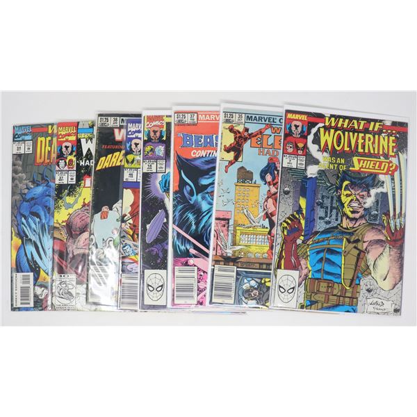 WHAT IF?  COMICS --- 8 ISSUES