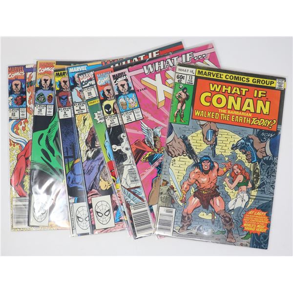 WHAT IF?  COMICS --- 8 ISSUES