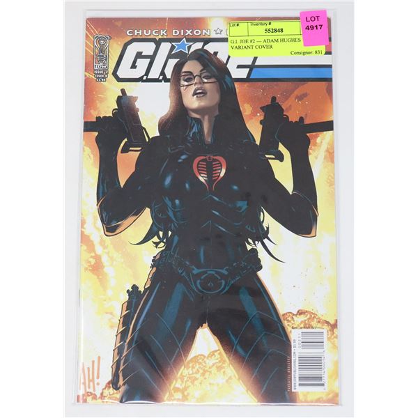 G.I. JOE #2 --- ADAM HUGHES VARIANT COVER