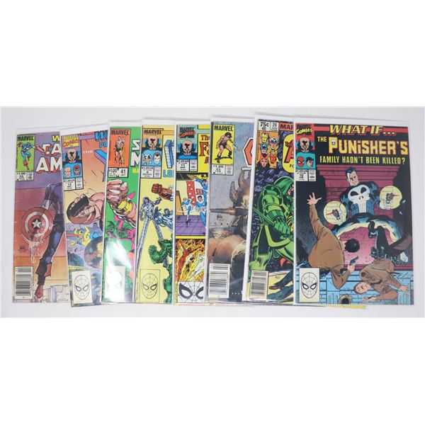 WHAT IF?  COMICS --- 8 ISSUES