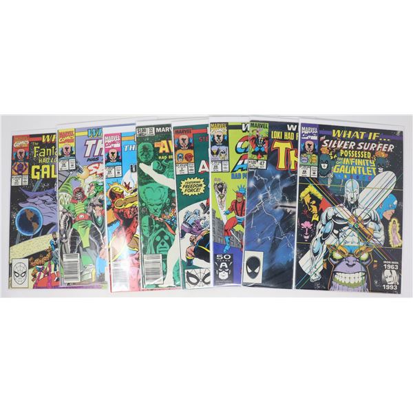 WHAT IF?  COMICS --- 8 ISSUES