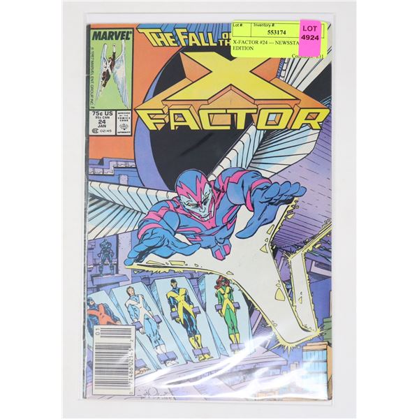 X-FACTOR #24 --- NEWSSTAND EDITION