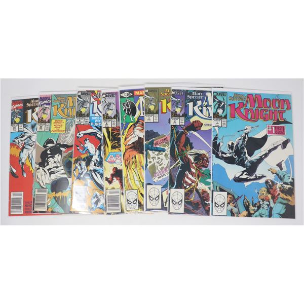 MOON KNIGHT COMICS --- 8 ISSUES