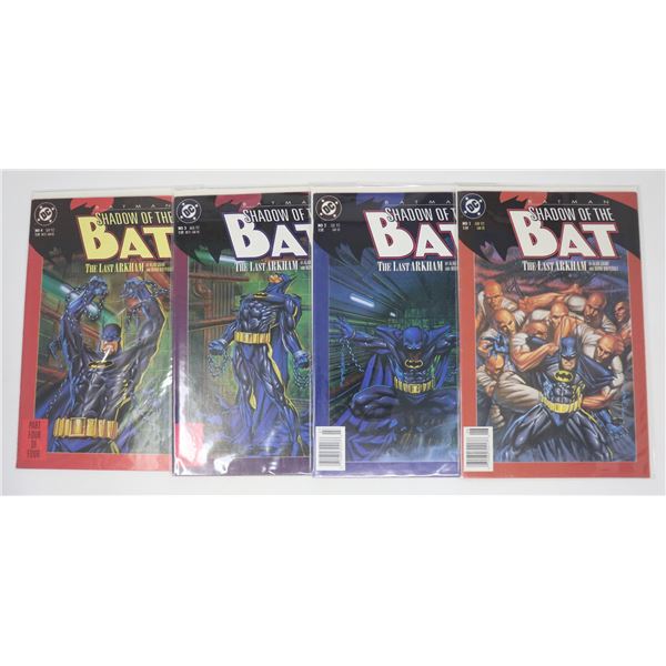 BATMAN - SHADOW OF THE BAT #1 TO #4