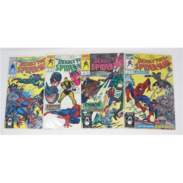 DEADLY FOES OF SPIDER-MAN --- FULL SET