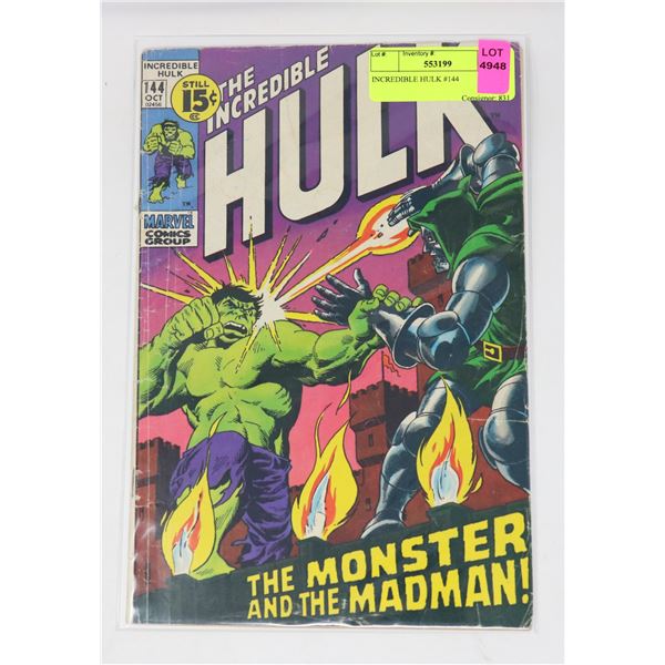 INCREDIBLE HULK #144