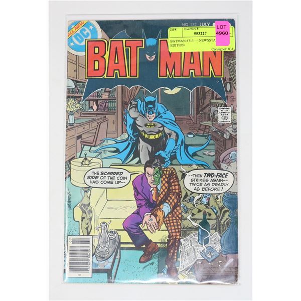 BATMAN #313 --- NEWSSTAND EDITION