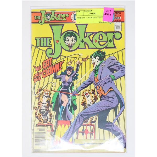 JOKER #9 --- NEWSSTAND EDITION