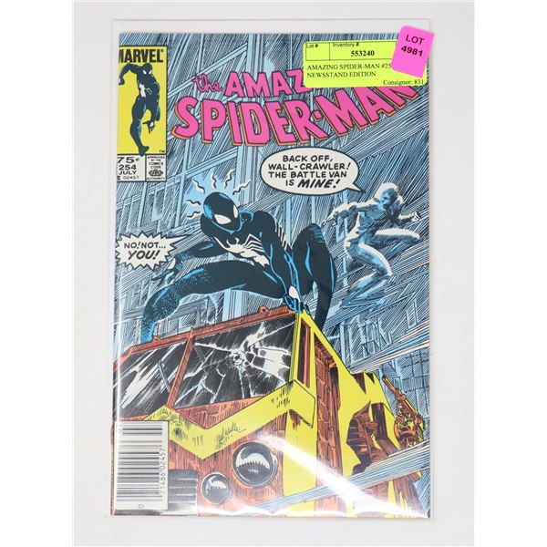 AMAZING SPIDER-MAN #254 --- NEWSSTAND EDITION