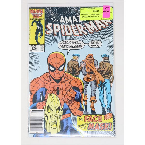 AMAZING SPIDER-MAN #276 --- NEWSSTAND EDITION