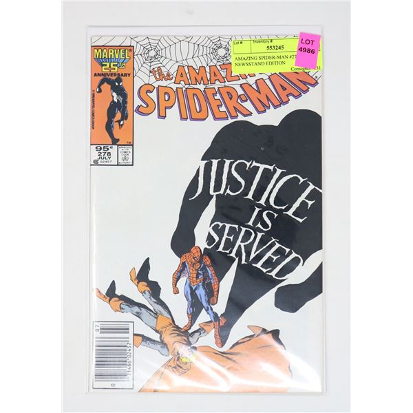 AMAZING SPIDER-MAN #278 --- NEWSSTAND EDITION