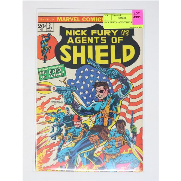 NICK FURY & AGENTS OF SHIELD #2