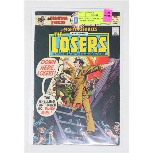 OUR FIGHTING FORCES FEATURING THE LOSERS #161