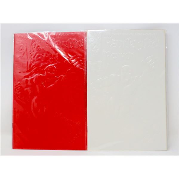 FANTASTIC FOUR #371 --- RED & WHITE COVERS