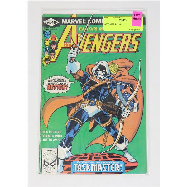 AVENGERS #196