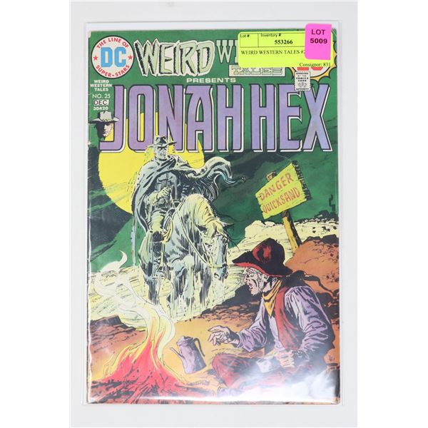 WEIRD WESTERN TALES #25