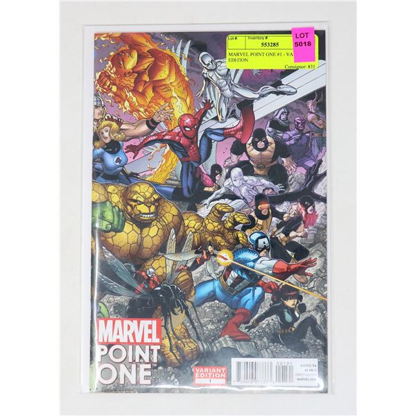 MARVEL POINT ONE #1 - VARIANT EDITION