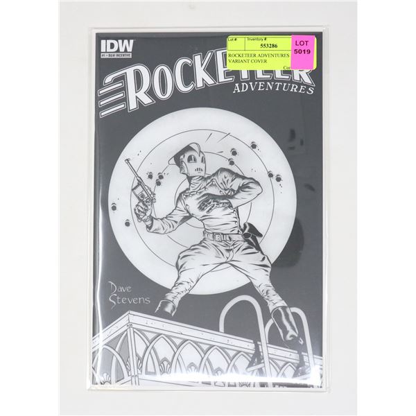 ROCKETEER ADVENTURES #1 --- VARIANT COVER