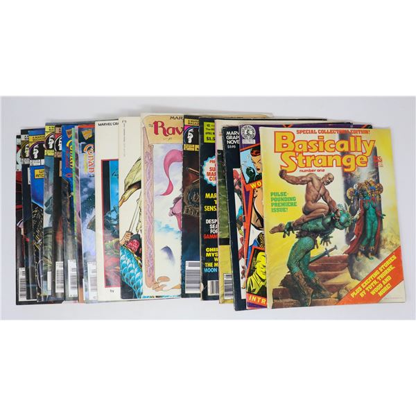 GRAPHIC NOVELS & MAGAZINE SIZE COMICS