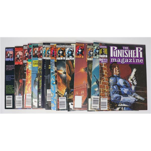 THE PUNISHER - MAGAZINE SERIES --- FULL RUN