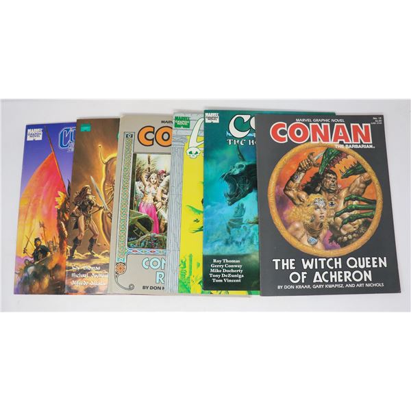 CONAN THE BARBARIAN --- GRAPHIC NOVELS