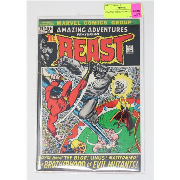 AMAZING ADVENTURES 13