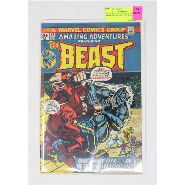 AMAZING ADVENTURES 16