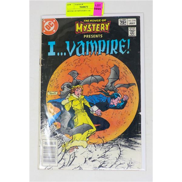 HOUSE OF MYSTERY 318