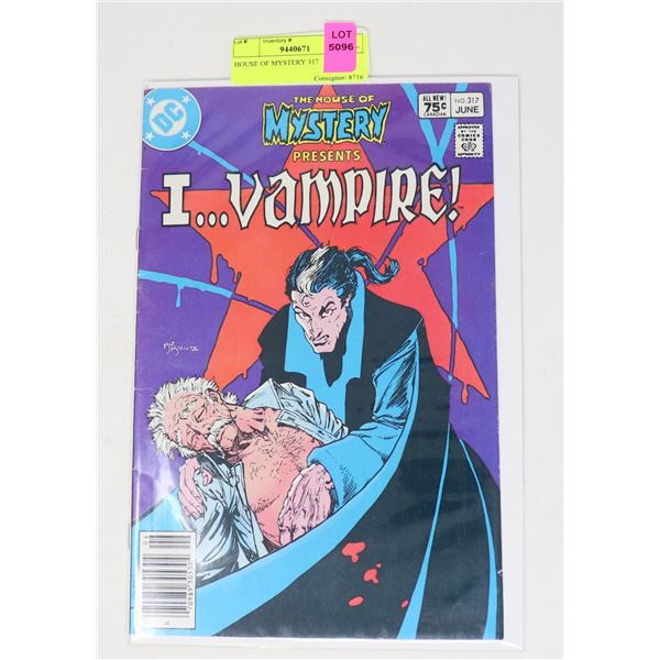 HOUSE OF MYSTERY 317