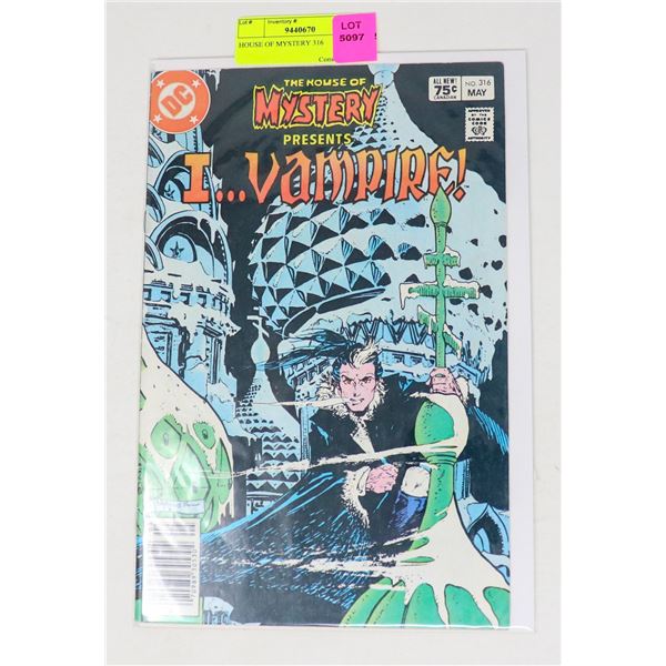 HOUSE OF MYSTERY 316