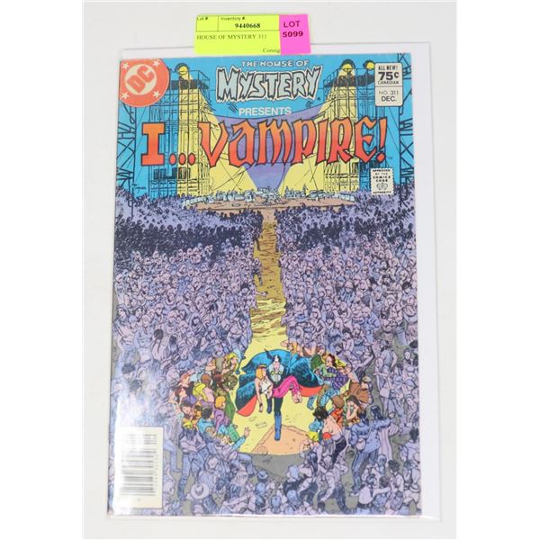 HOUSE OF MYSTERY 311