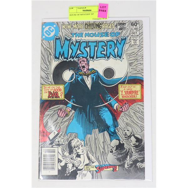 HOUSE OF MYSTERY 297