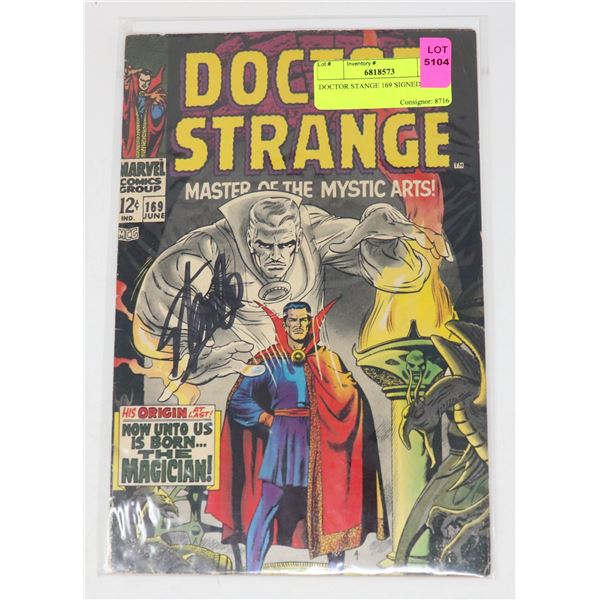 DOCTOR STANGE 169 SIGNED