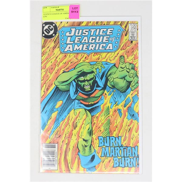JUSTICE LEAGUE OF AMERICA 256 CPV