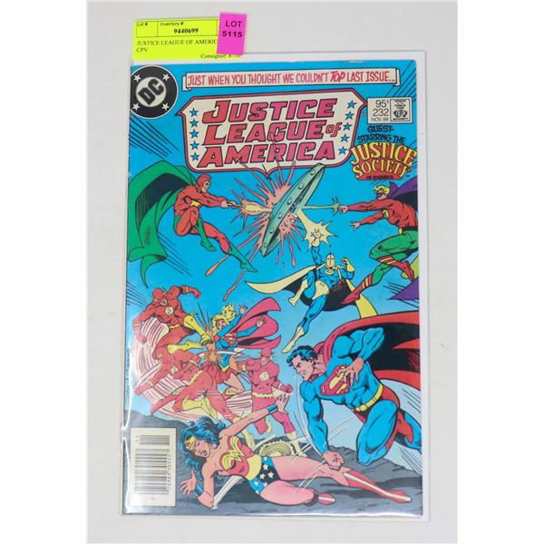 JUSTICE LEAGUE OF AMERICA 232 CPV