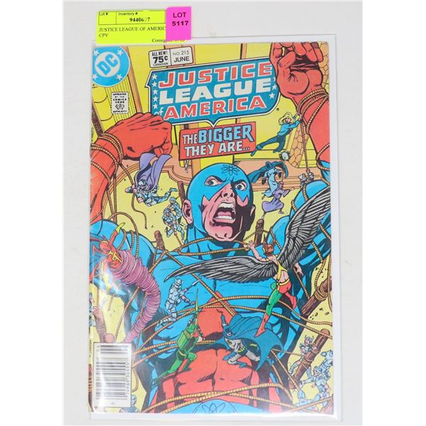 JUSTICE LEAGUE OF AMERICA 215 CPV