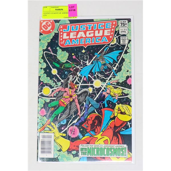 JUSTICE LEAGUE OF AMERICA 213 CPV