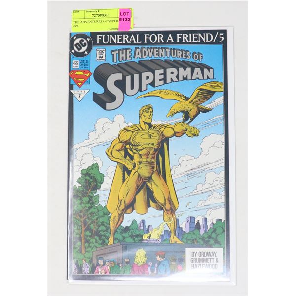 THE ADVENTURES OF SUPERMAN 499