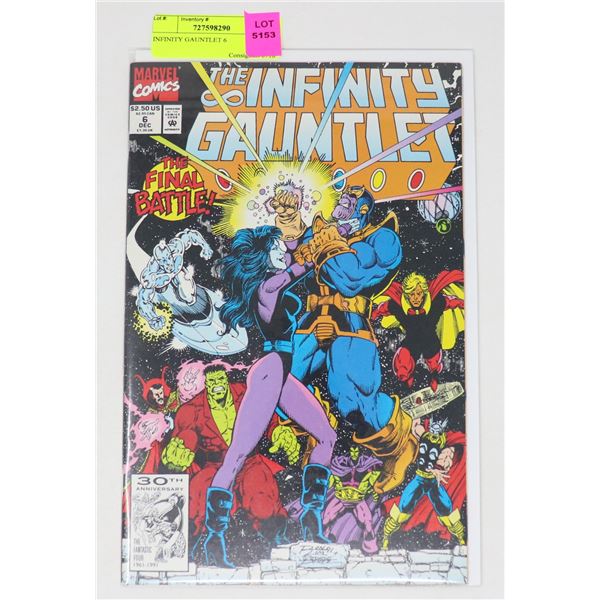 INFINITY GAUNTLET 6