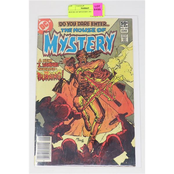 HOUSE OF MYSTERY 293