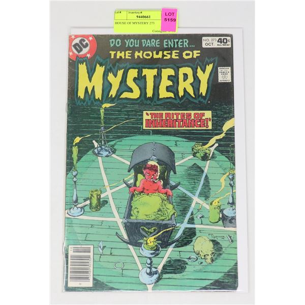 HOUSE OF MYSTERY 273
