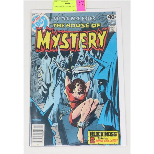 HOUSE OF MYSTERY 270